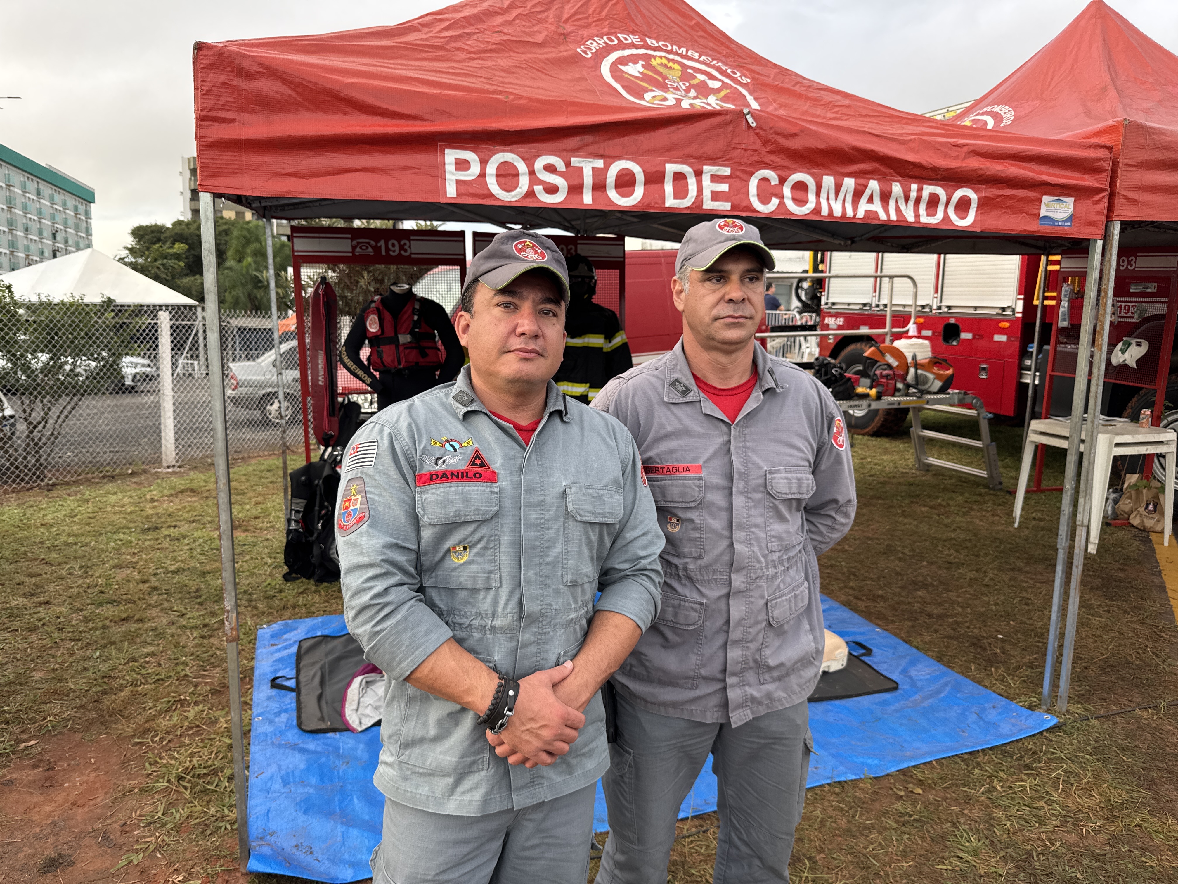 Corpo de Bombeiros apresenta equipamentos de resgate e prevenção no Arraiá Aéreo 2026